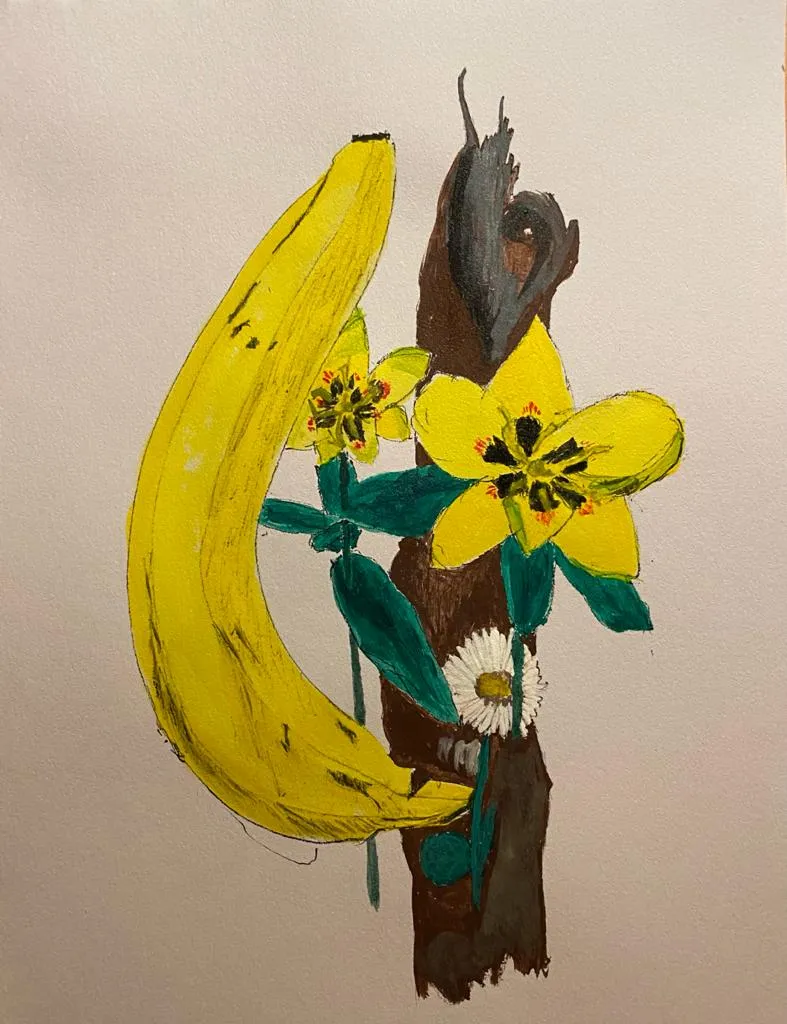 Stillleben mit Banane