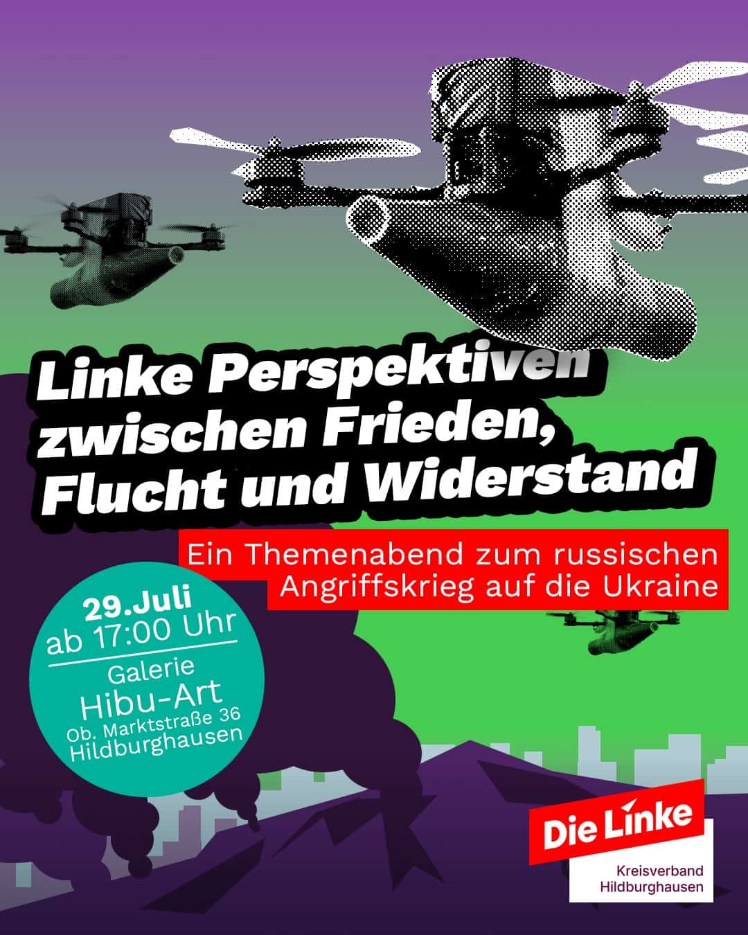 Vorschaubild der Veranstaltung Frieden, Flucht und Widerstand